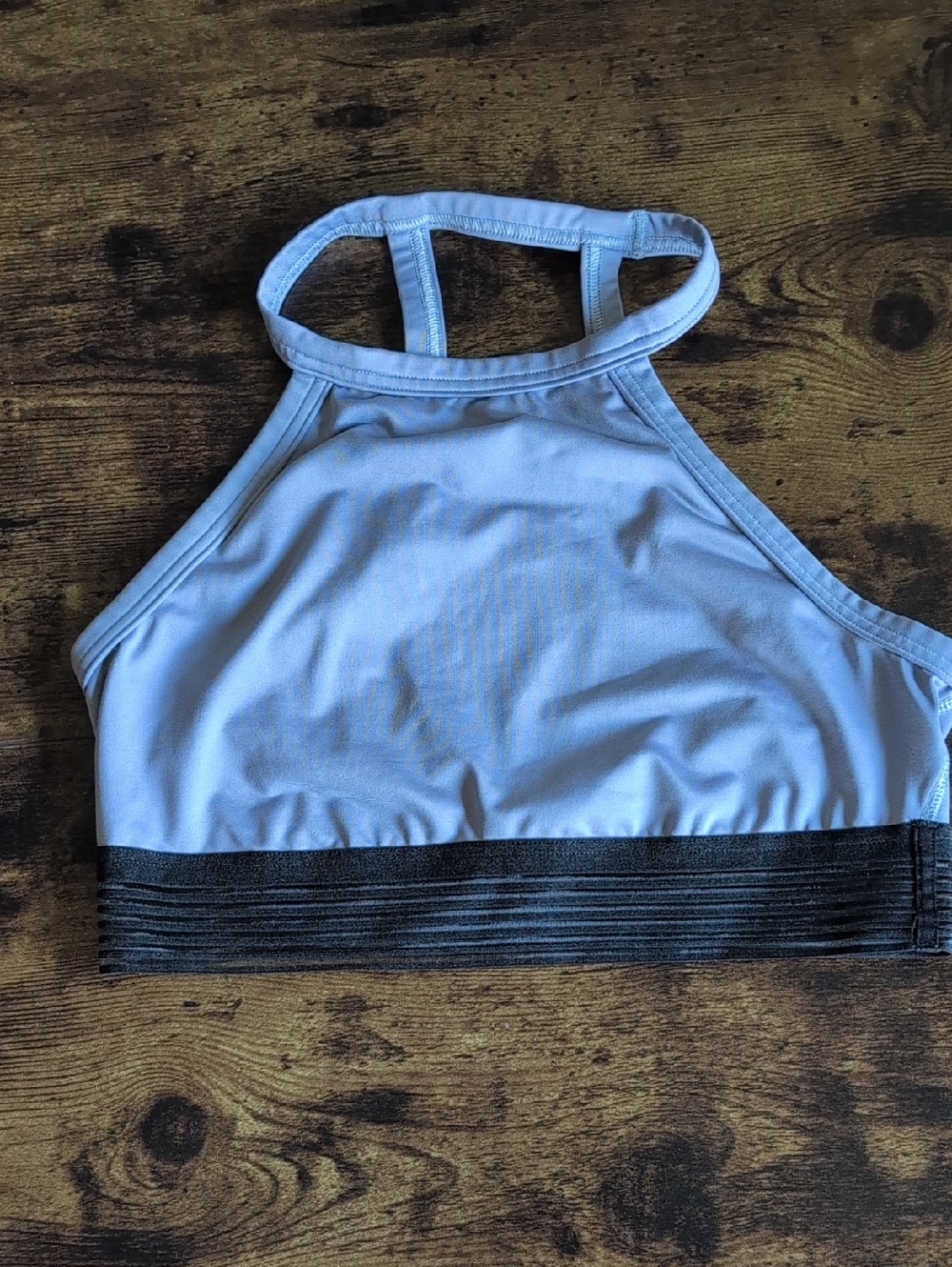 Victoria's Secret Victoria Sport Gray Racerback Sports Bra | Medium